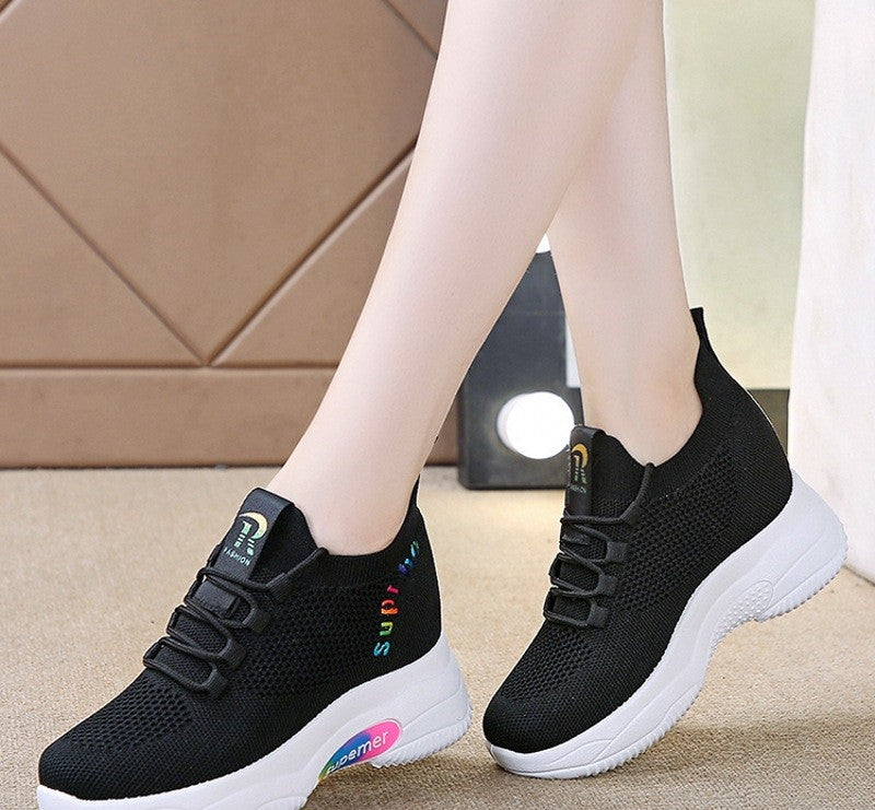 Summer Mesh Shoes Breathable One Piece On Behalf Of Foreign Trade Cross-Border Women'S Travel Sports Shoes Women