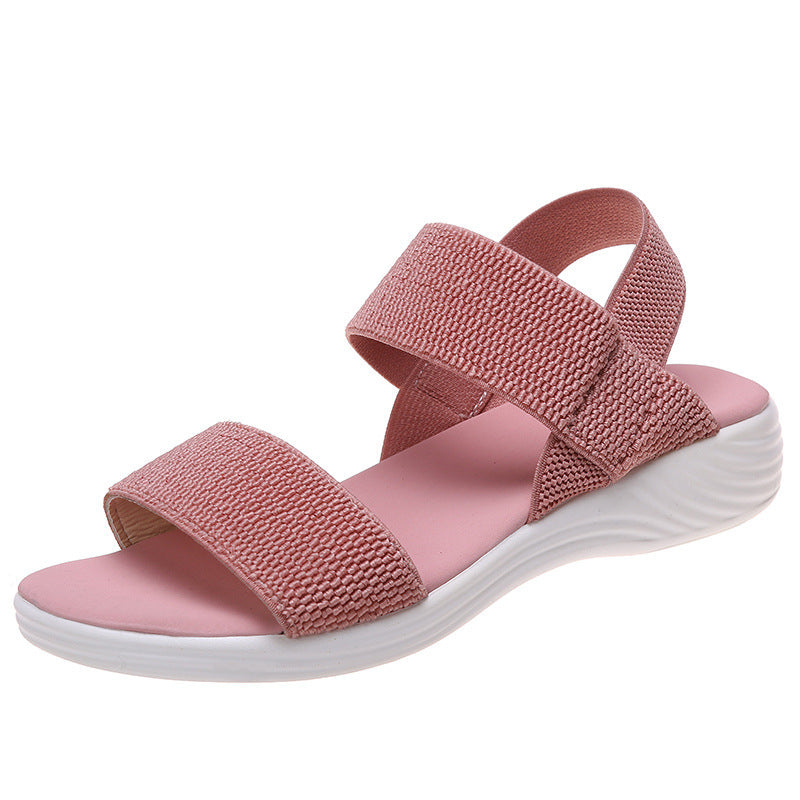 Double-strap Sandals Women Platform Beach Shoes