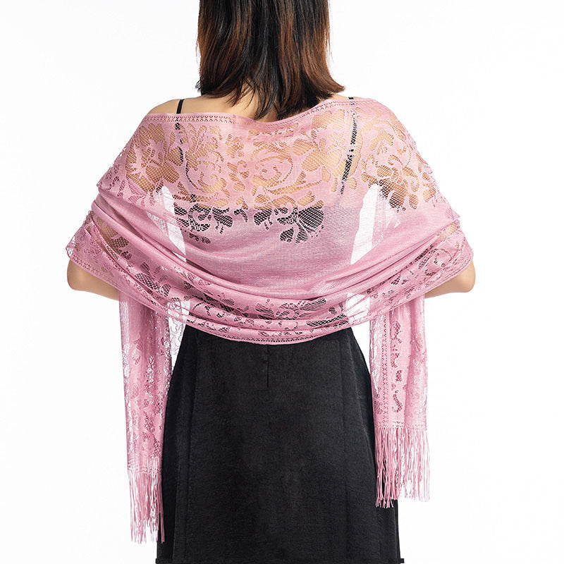 Lace Shawl Bridesmaid Evening Dress Cheongsam Shawl