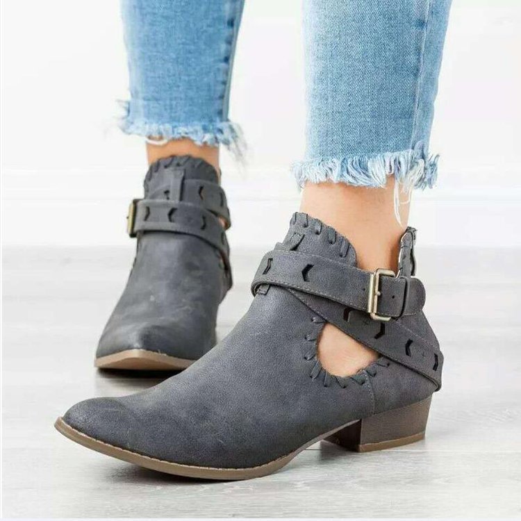 Thick Heel Single Shoes Women Fashion Single Shoes Women